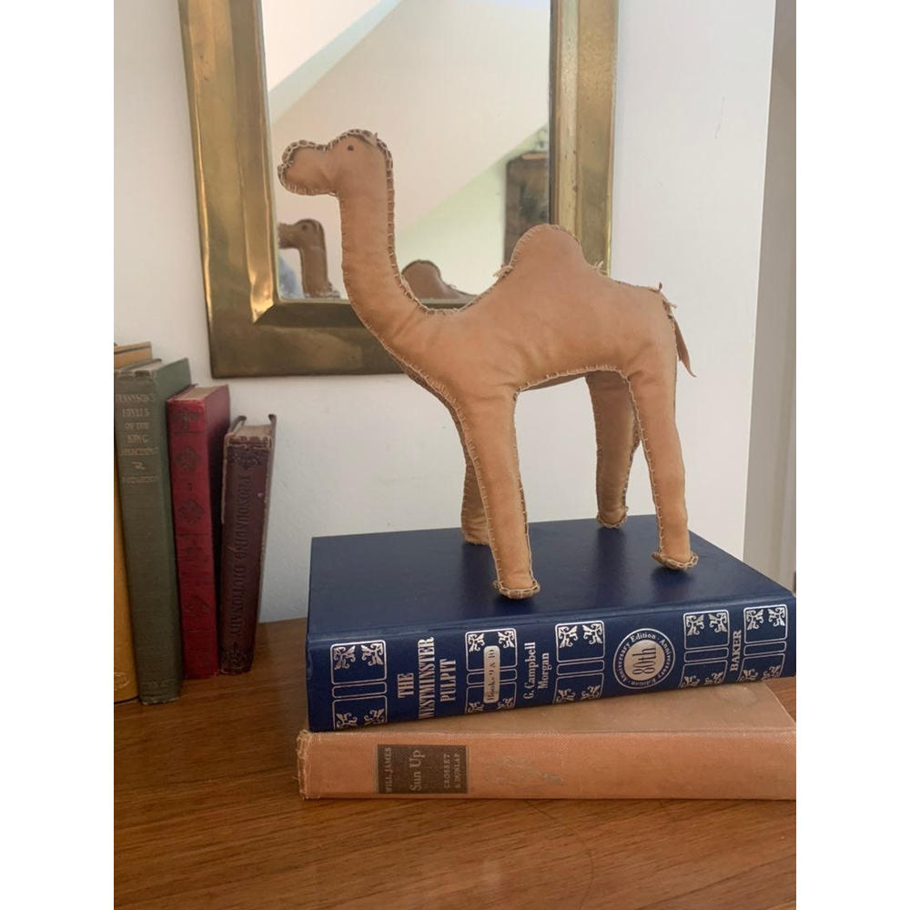 Vintage Boho Leather Camel